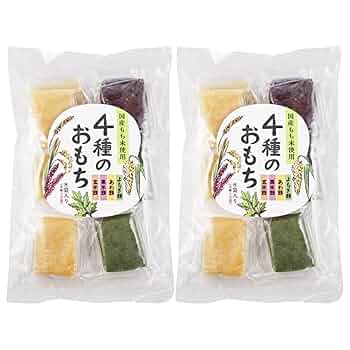 Amazon.co.jp: 【2袋まとめ買い】もちや 4種のおもち 360g×2袋